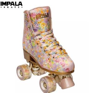 Impala skates Cynthia rowley floral size 9